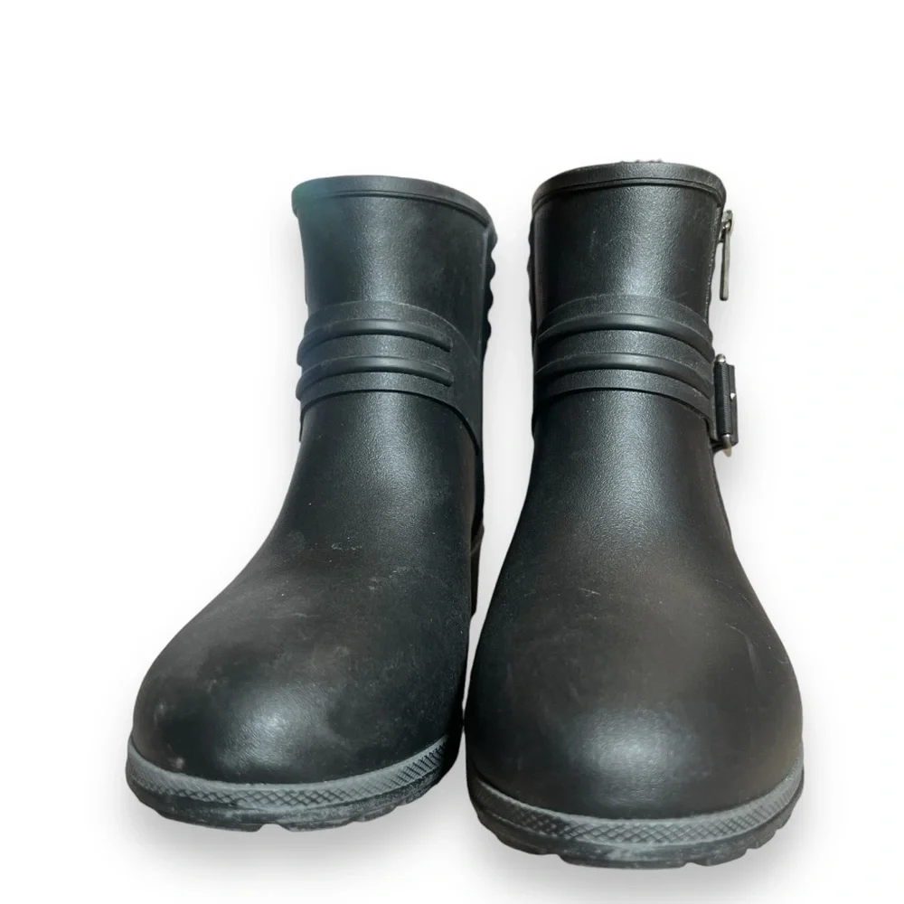 SPERRY AERIAL BECK WATERPROOF RAINBOOTS Black MOTO